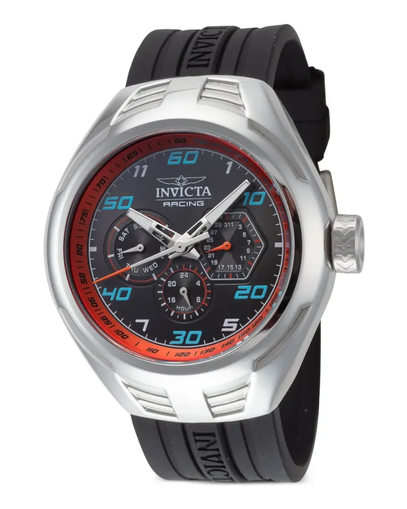 Invicta Racing Armbanduhr 46mm - Schwarz Schwarz