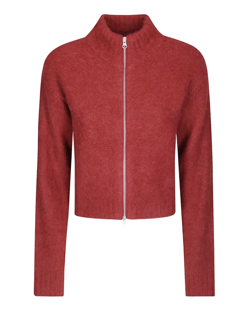 Samsøe & Samsøe zip-up high-neck cardigan - Rot Rot