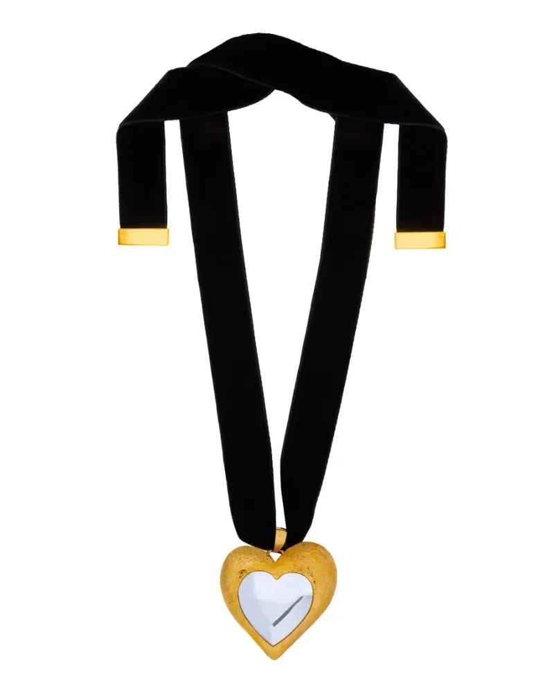 Oscar de la Renta Halskette mit Herzanhänger - Gold Gold