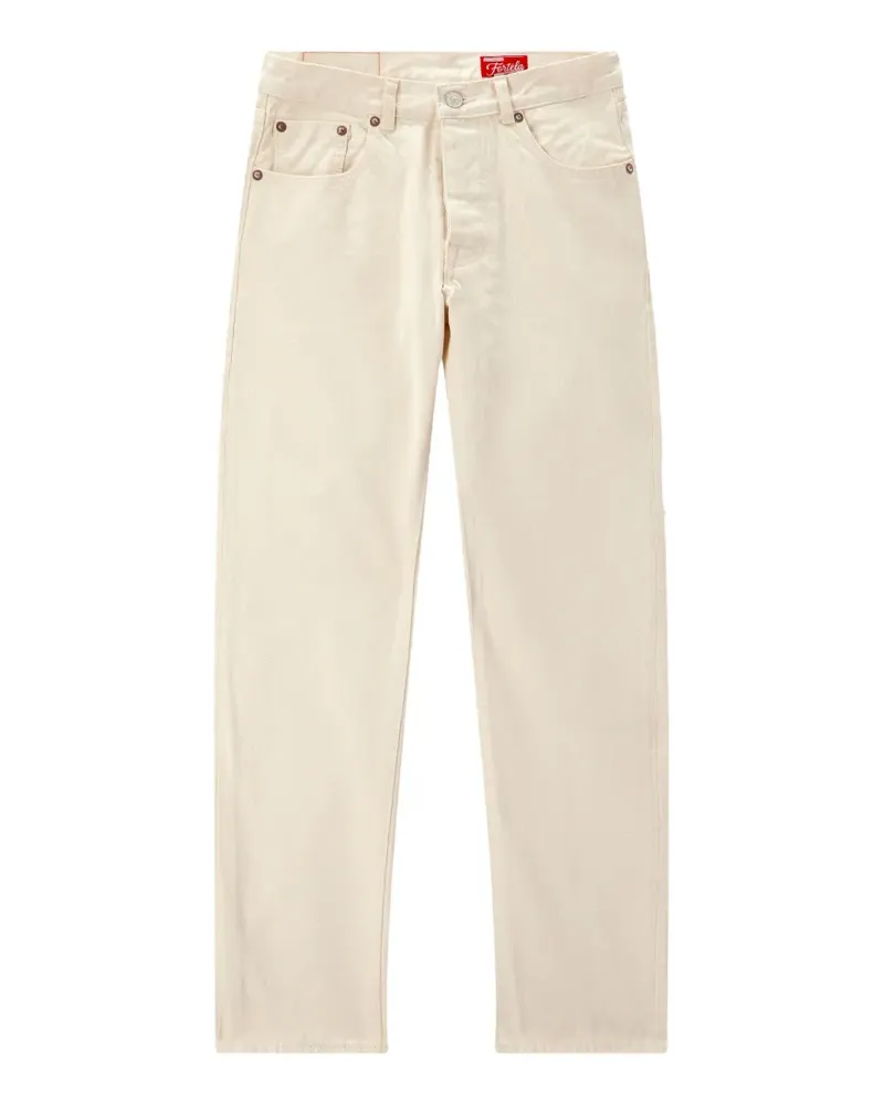 Fortela JohnJap selvedge jeans - Nude Nude