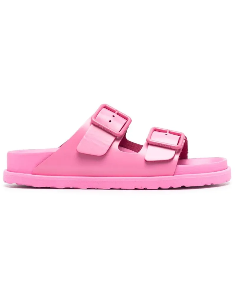 Birkenstock Pantoletten mit Logo-Prägung - Rosa Rosa