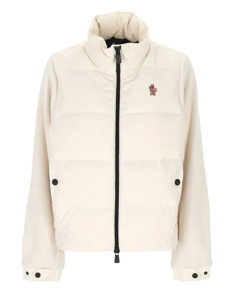 Moncler Polartec® quilted zip-up jacket - Nude Nude