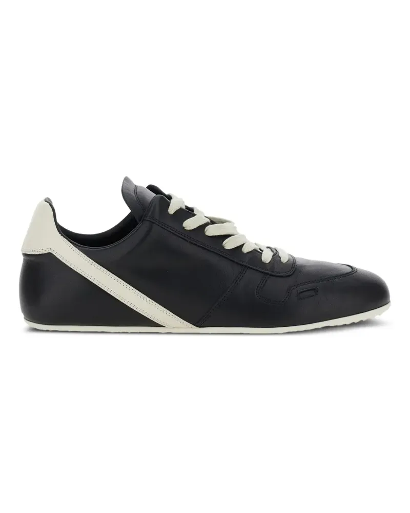 Rick Owens Gestreifte Sneakers - Schwarz Schwarz