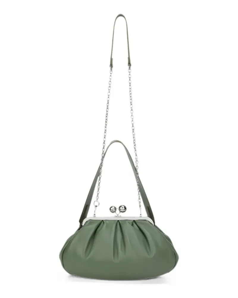 Max Mara small sheepskin Pasticcino bag - sage green - Grün Grün