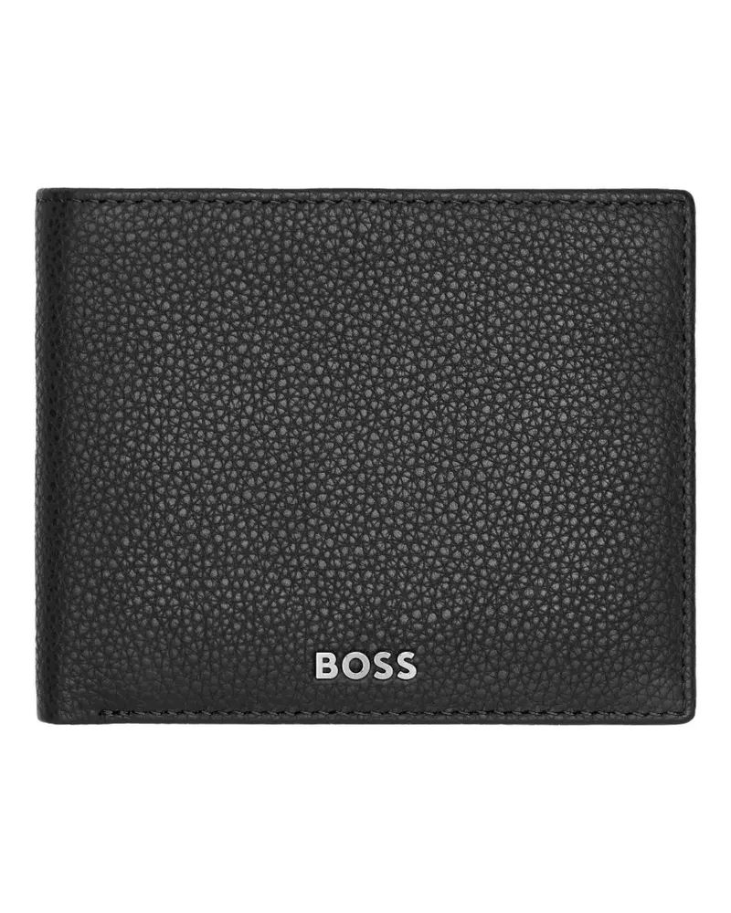 HUGO BOSS Kartenetui mit Logo-Print - Schwarz Schwarz