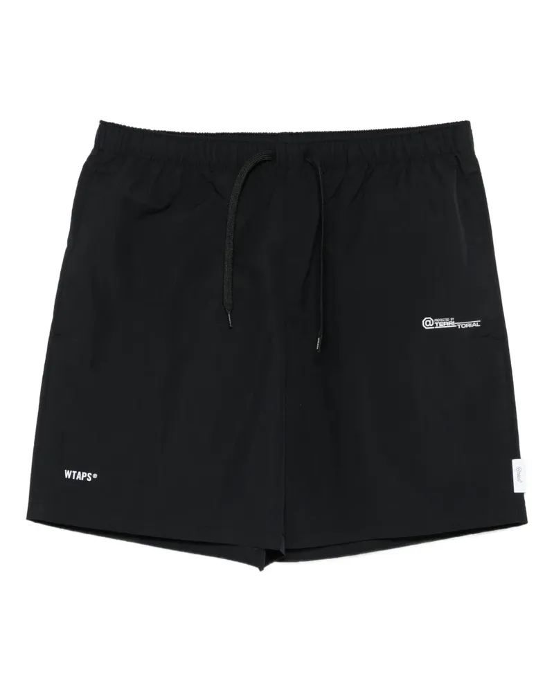 WTAPS Tussah Pertex Shorts - Schwarz Schwarz