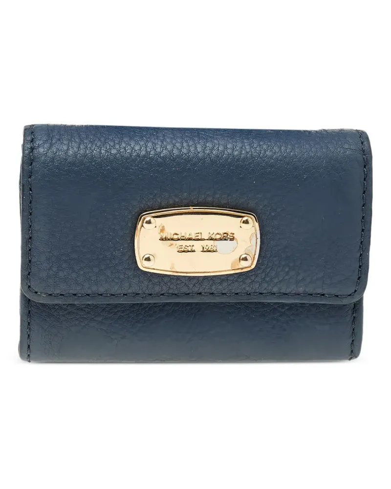 Michael Kors Portemonnaie mit Klappe - Blau Blau