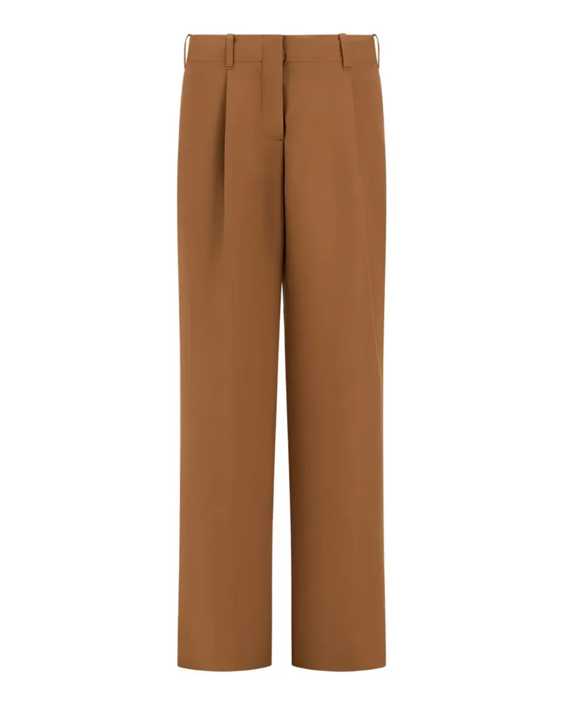 Herno Hose mit elastischem Bund - Braun Braun