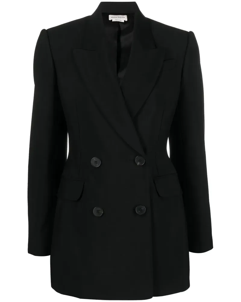 Alexander McQueen Blazer mit Zierknöpfen - Schwarz Schwarz