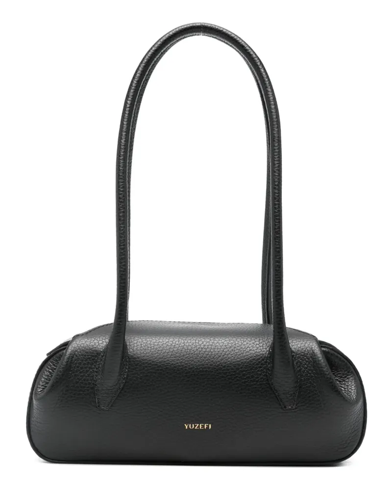 YUZEFI Mini Oyster Schultertasche - Schwarz Schwarz