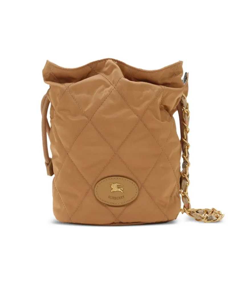 Burberry Mini Horseshoe Beuteltasche - Braun Braun