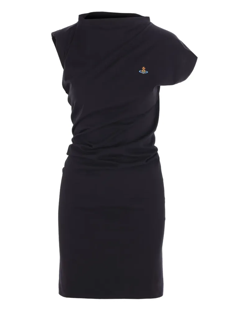 Vivienne Westwood Asymmetrisches Hebo Kleid - Schwarz Schwarz