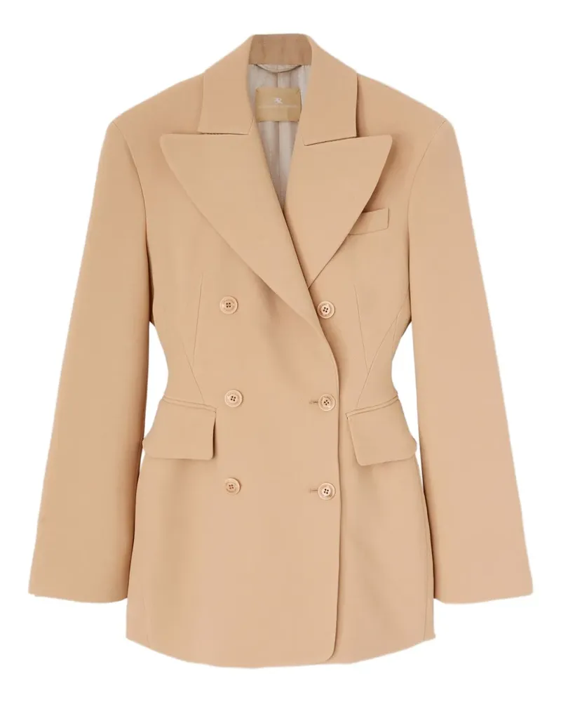 Ermanno Scervino Doppelreihiges Sakko - Nude Nude