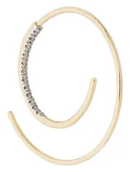 Maria Black 14kt 'Spiral' Gelbgoldohrring Metallic