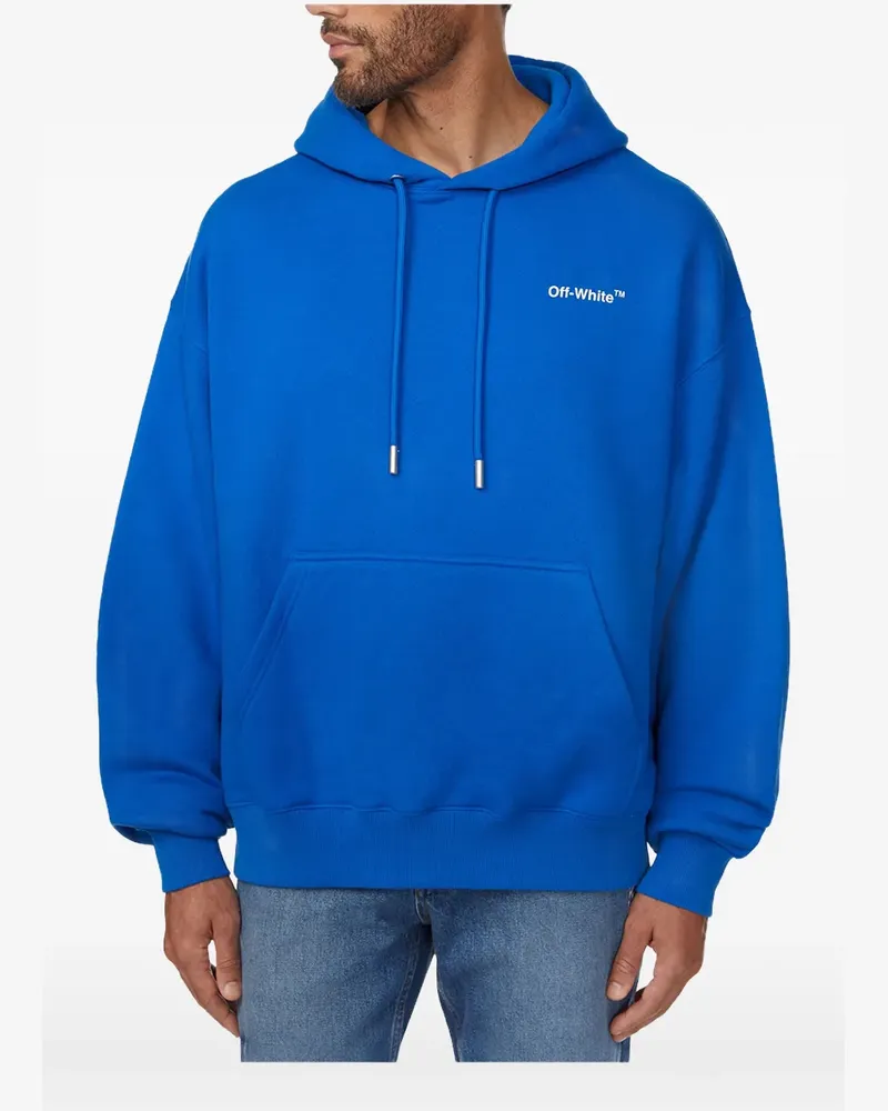 OFF-WHITE Arrows-motif hoodie - Blau Blau