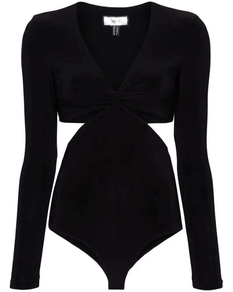 NISSA Body mit Cut-Outs - Schwarz Schwarz