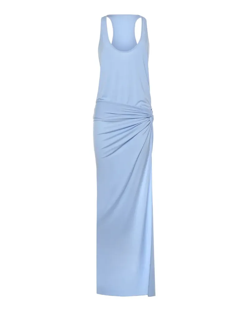 ANDAMANE maxi racerback-knotted dress - Blau Blau