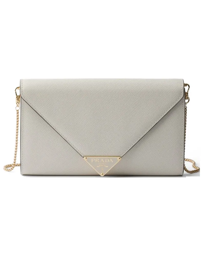 Prada mini Saffiano leather bag - Grau Grau
