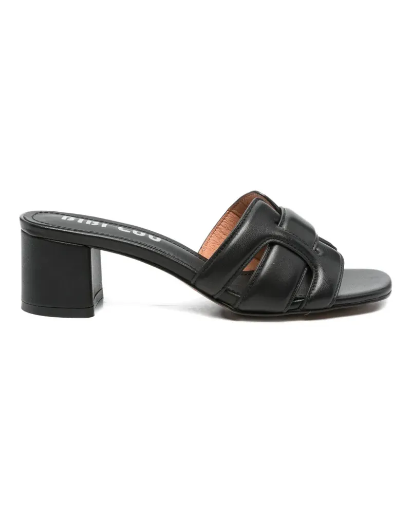 Bibi Lou leather mules - Schwarz Schwarz