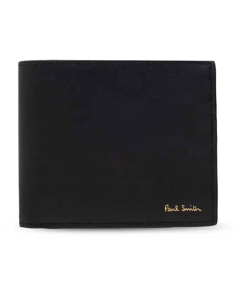 Paul Smith Portemonnaie mit Logo-Print - Schwarz Schwarz