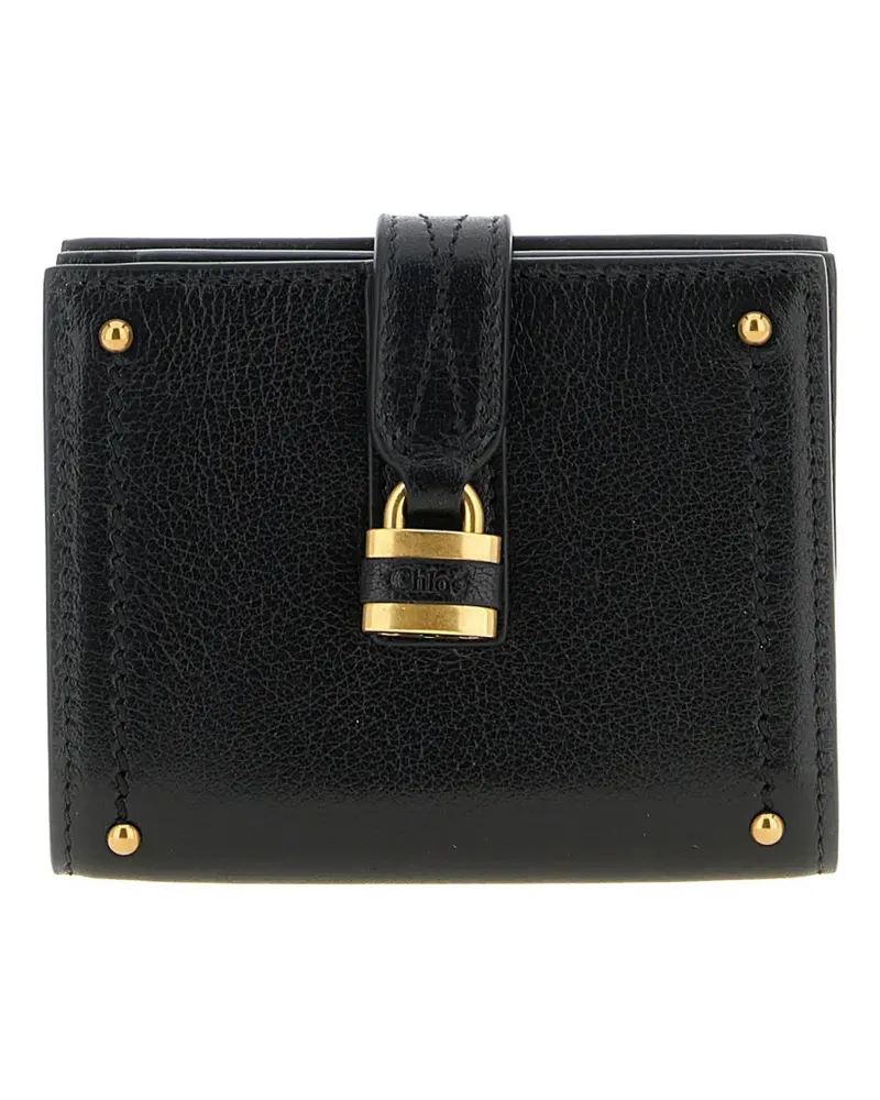 Chloé Paddington square wallet - Schwarz Schwarz