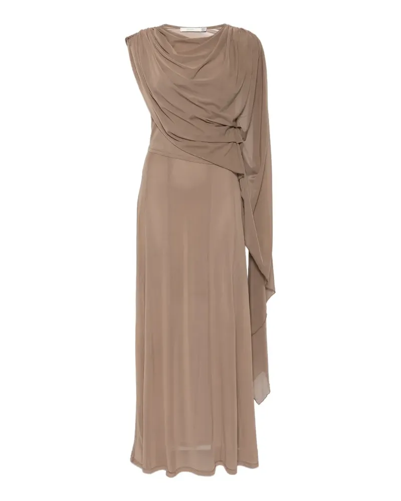 Gestuz draped maxi dress - Nude Nude