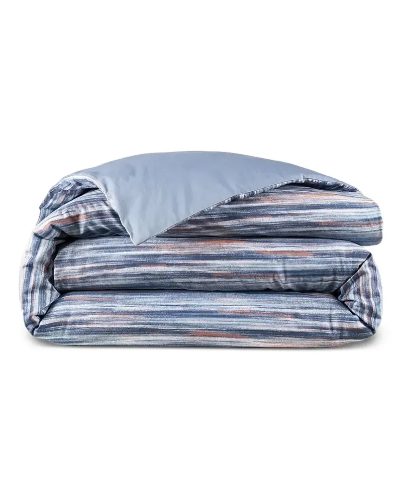 Lacoste Gestreiftes Bettwäsche-Set - Blau Blau