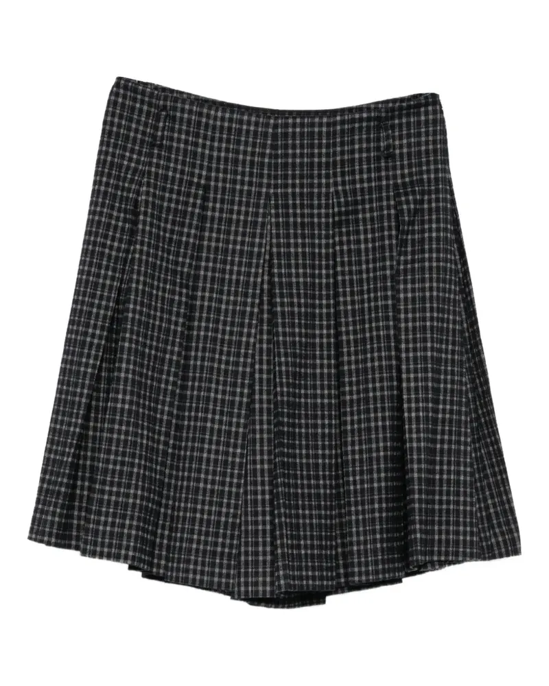 pushBUTTON Bermudas mit Falten - Blau Blau