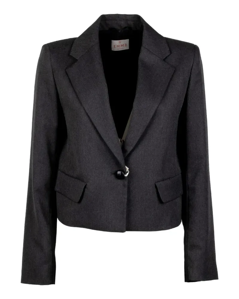 MARELLA single-breasted cropped blazer - Grau Grau