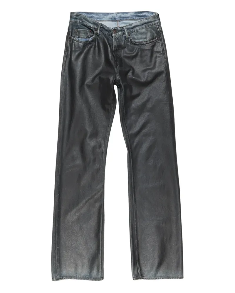 Acne Studios 2010M Jeans mit regulärem Schnitt - Schwarz Schwarz