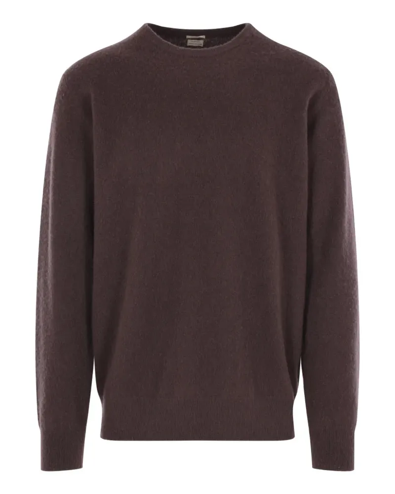 Massimo Alba Kane Pullover mit rundem Ausschnitt - Braun Braun