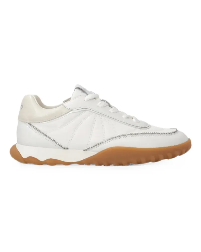 Pinko Sneakers mit Kristallen - Weiß Weiß