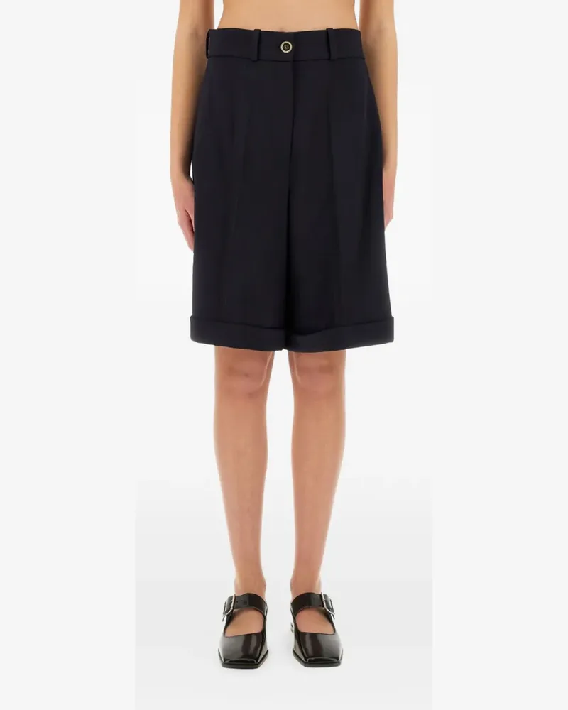 Patou button shorts - Blau Blau