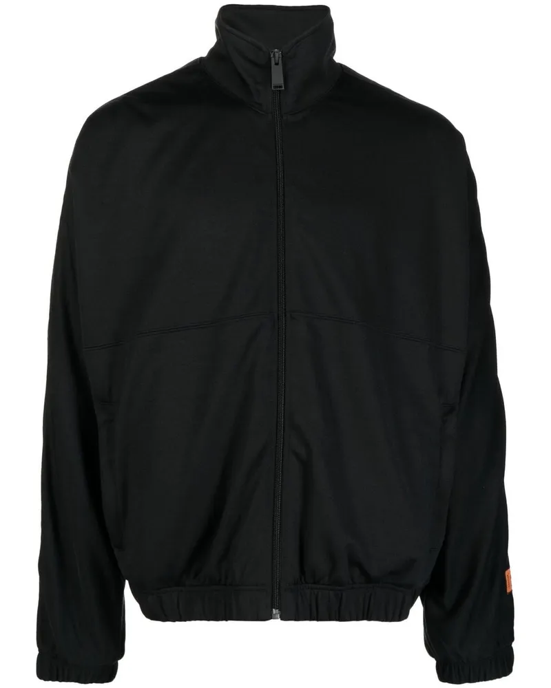 Heron Preston Jacke mit Logo-Print - Schwarz Schwarz