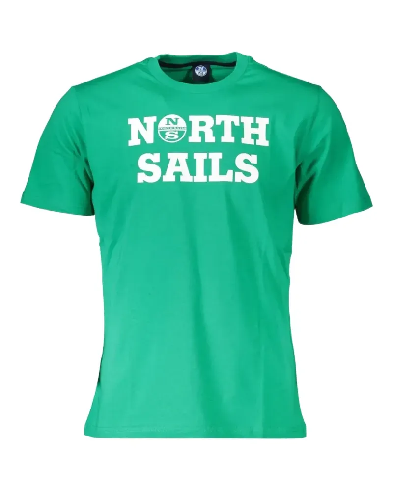 North Sails logo-print crew-neck t-shirt - Grün Grün