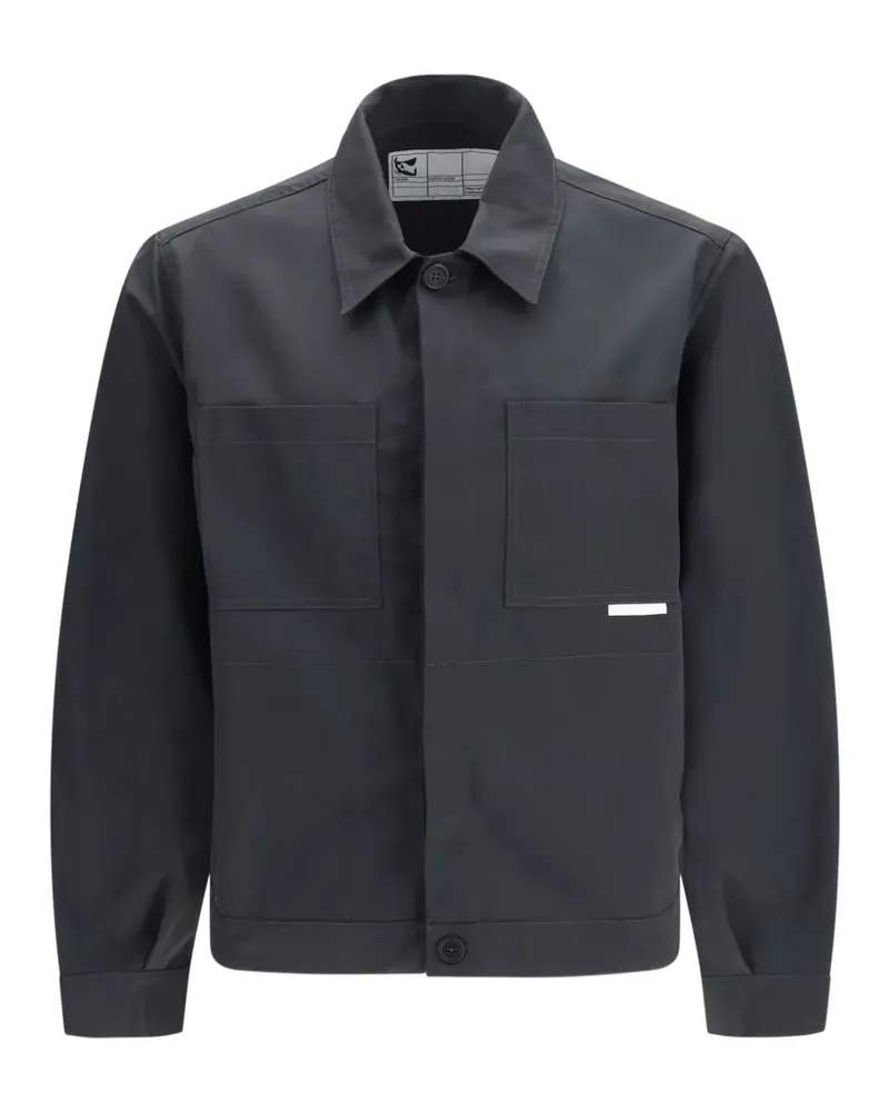 GR10K Jacke mit Brusttasche - Grau Grau