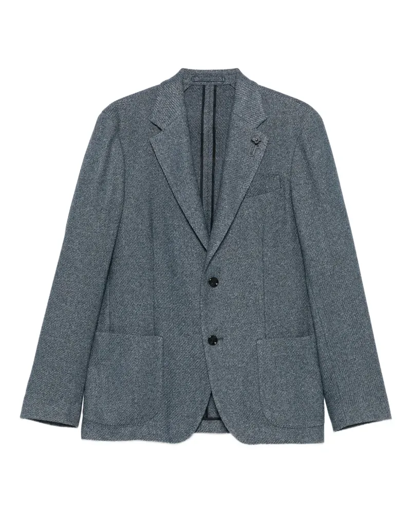 LARDINI Einreihiges Sakko - Blau Blau