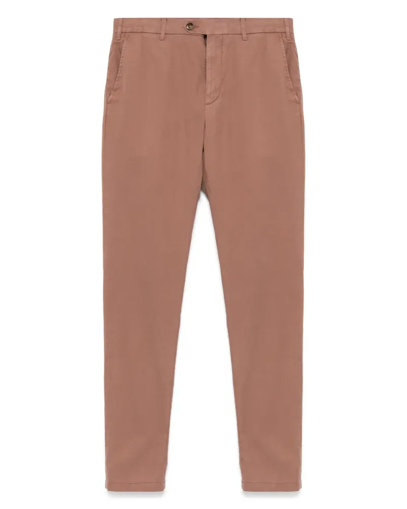 Canali Chino aus Twill - Rosa Rosa