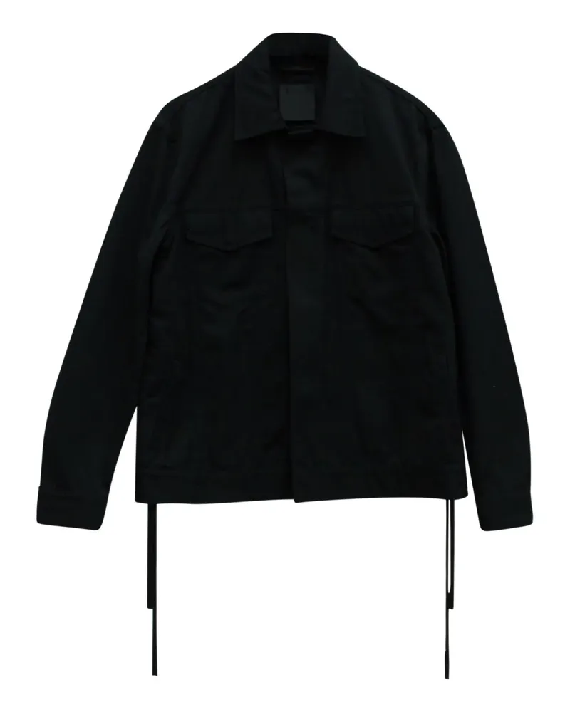 Craig Green point-collar cotton jacket - Schwarz Schwarz