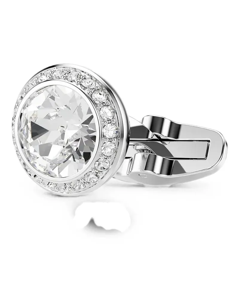 Swarovski crystal cufflinks - Silber Silber