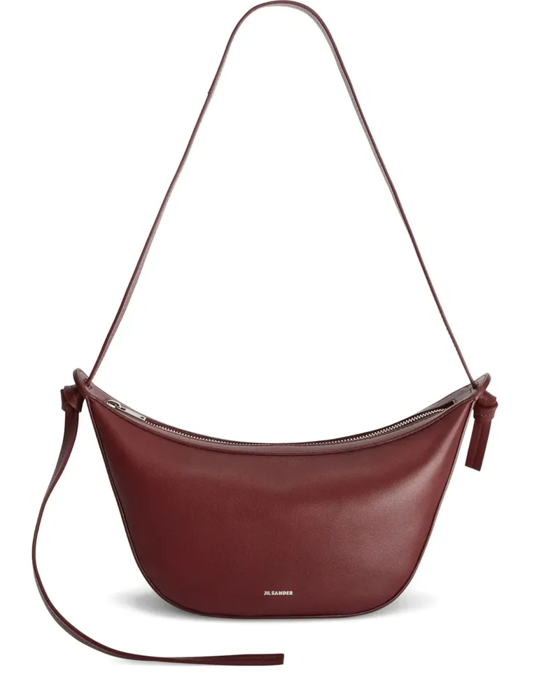 Jil Sander Kleine Knot Schultertasche - Rot Rot