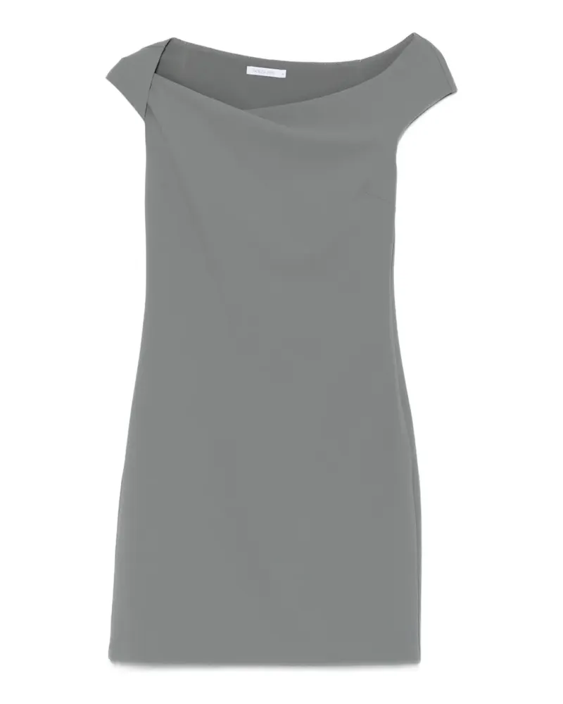 Patrizia Pepe mini torçon dress - Grau Grau