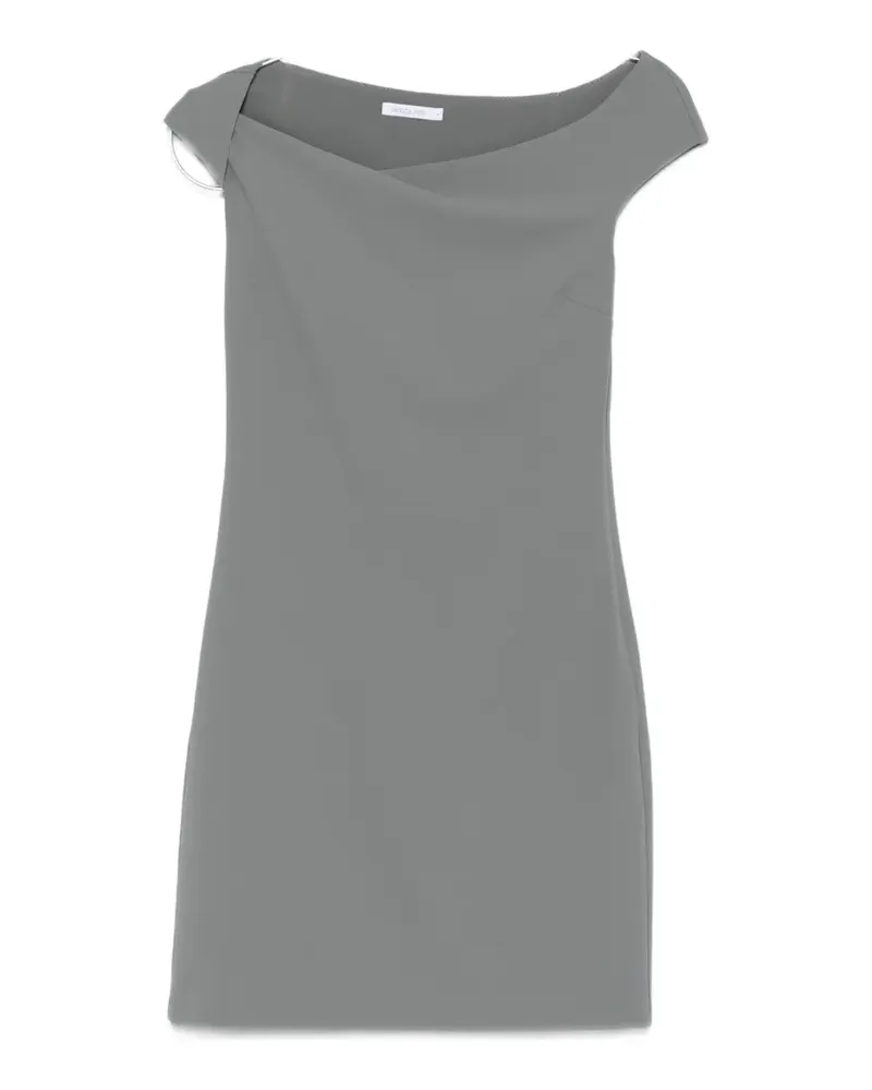 Patrizia Pepe mini torçon dress - Grau Grau