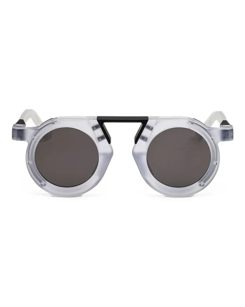 VAVA EYEWEAR Sonnenbrille mit rundem Gestell - Grau Grau