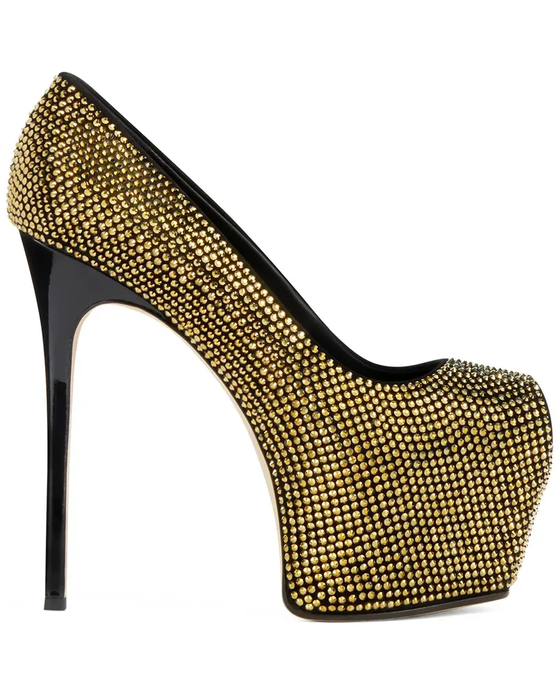 Giuseppe Zanotti Liza Bicolor' Pumps, 105mm - Gold Gold