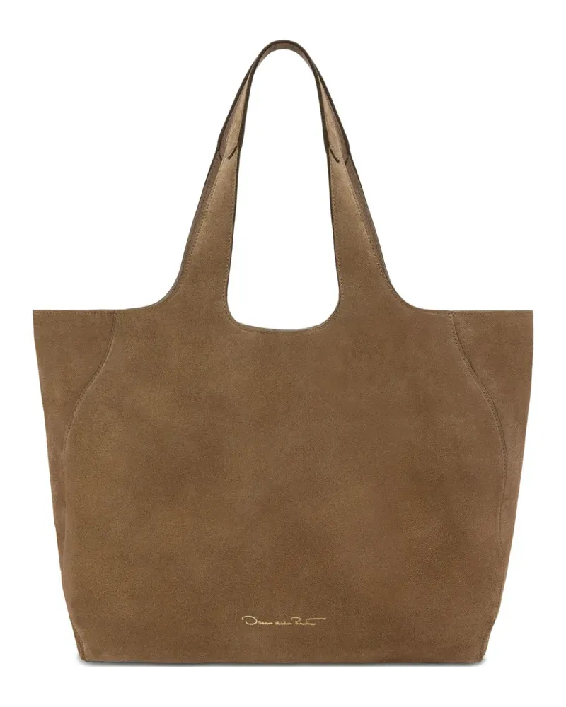 Oscar de la Renta Topaz Tote Bag - Braun Braun