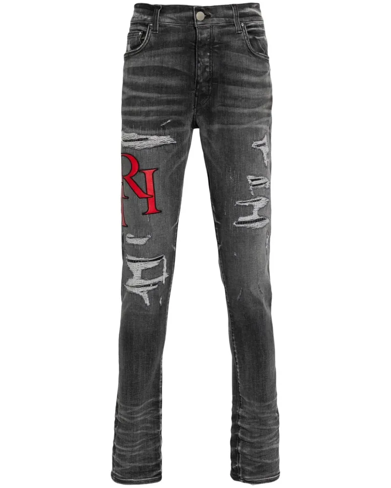 Amiri Skinny-Jeans im Distressed-Look - Schwarz Schwarz
