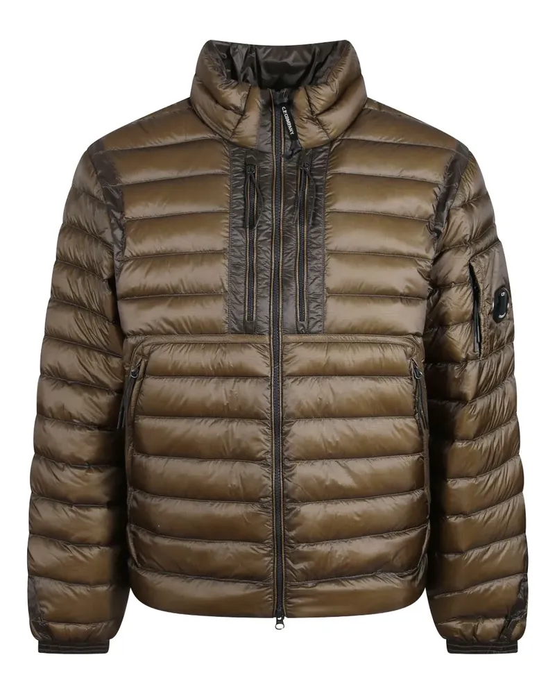 C.P. Company Gefütterte Jacke mit Reißverschluss - Braun Braun