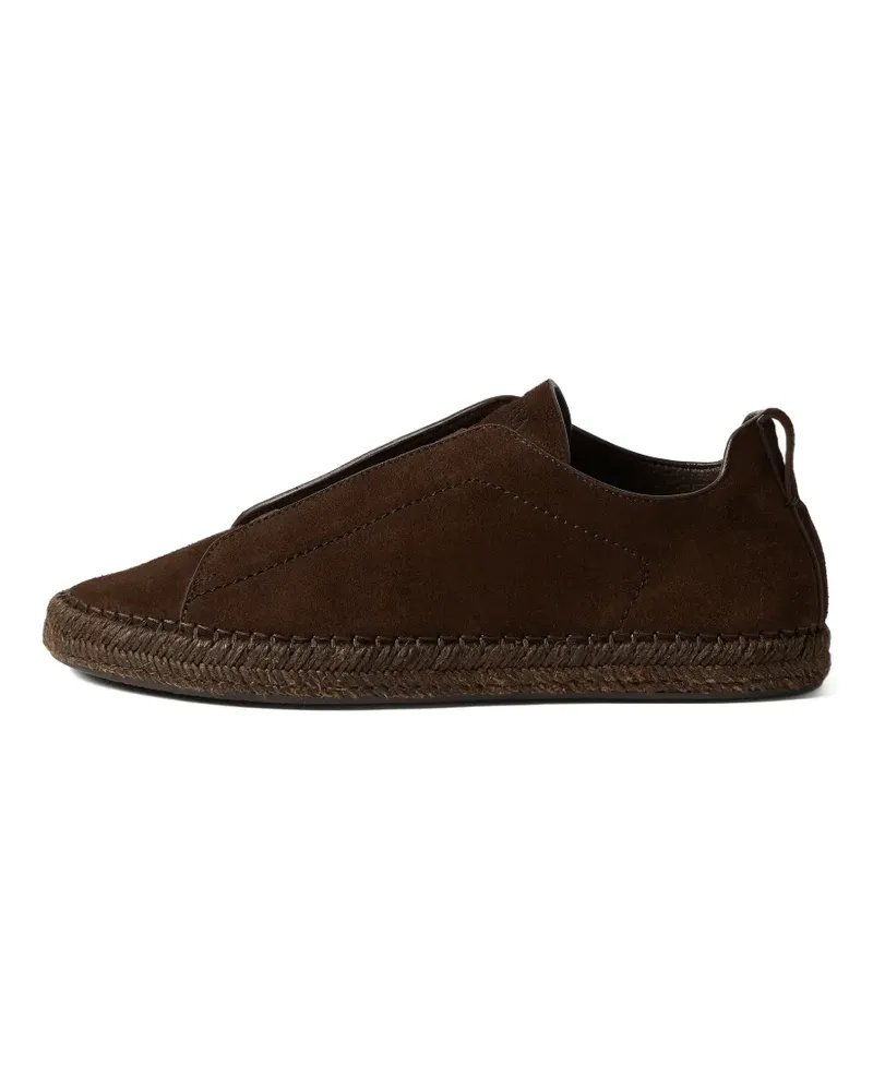 Ermenegildo Zegna Triple-Stitch™ Espadrilles - Braun Braun