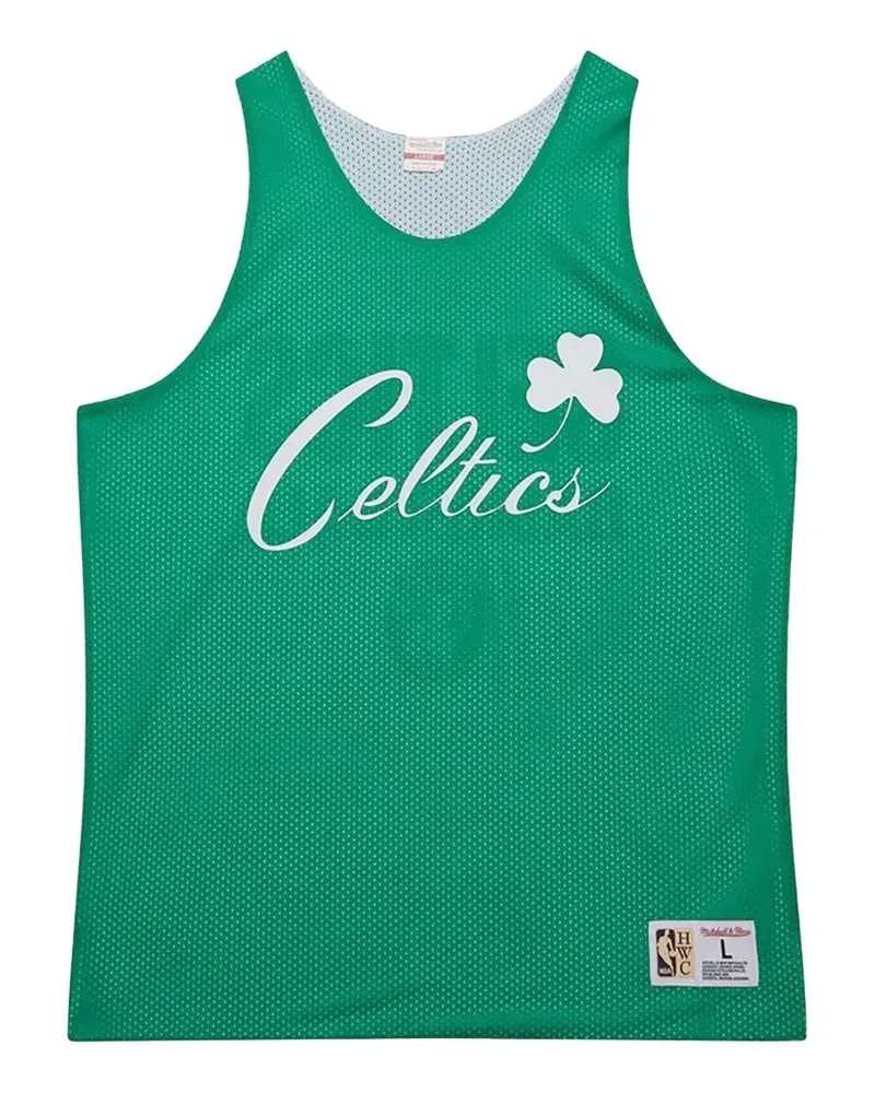 Mitchell & Ness Celtics Tanktop aus Mesh mit Logo - Grün Grün
